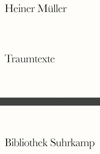 Traumtexte (Bibliothek Suhrkamp) von Suhrkamp Verlag AG